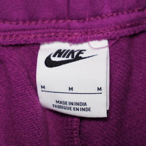 Nike Sportswear Club Fleece Fuchsia Sweatpants Midrise Jogger Womens Size M NWOT - Picture 3 of 11